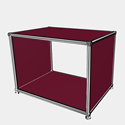 without rear panel